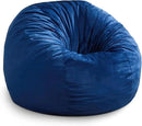 Hobestluk 3FT Bean Bag Chair Giant Bean Bag Chairs for Adults Large Bean Chairs with Removable Cover, Beanbag Chair with Filler, Adult Bean Bag Chairs for Living Room, Bedroom by CozyNest Decor