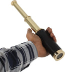 9" Pirate Telescope Handheld Brass Telescope Nautical Spyglass Monucular with Wooden Box by TinyTreasures Baby Boutique