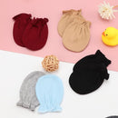 BQUBO Newborn Infant Toddler Mittens No Scratch Cotton Elastic Wrist Gloves Hypoallergenic for 0-6 Months Baby Boys Girls by TinyTreasures Baby Boutique
