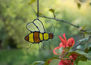 Bee Suncatcher Stained Glass Window Hangings Honey Bee Gifts for Women Gifts for Lover for Mom/Grandma Decorations Gifts/Birthday Gifts for Her by GreenHaven Gardens