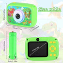 SUZIYO Kids Video Camera with Stand, Best Christmas Birthday Gifts Toys for Children, Toddlers Selfie Digital Camcorder 1080P 2.4 Inch HD for Age 4-9 Years Old Boys Girls with 32G SD Card, Green by TinyTreasures Baby Boutique