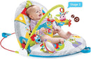 Yookidoo Baby Gym Lay to Sit-Up Playmat. 3-in-1 Newborns Activity Center with Tummy Time Toys, Pillow & Infant Miror. 0-12 Month by TinyTreasures Baby Boutique