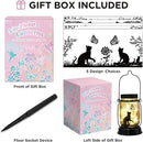 kyoryuger Solar Lanterns 5 Silhouette, Gifts for Women Mom Grandma, Unique Birthday Gifts Valentine's Day Gift, Cat Dog Hummingbird Butterfly Lanterns Gardening Gift by GreenHaven Gardens