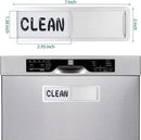 Dishwasher Magnet Clean Dirty Sign，Clean and Dirty Dishwasher Sign，Clean Dirty Magnet for Dishwasher，Dishwasher Clean Dirty Sign,Works for All Dishwashers，Dishwasher Accessories（Silver） by TinyTreasures Baby Boutique