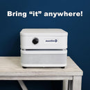 Austin Air it Room Air Purifier with VOC Carbon Wrap Air Filters - Personal Air Filter Single Room Air Purifiers - Portable Allergy Purifier - Stylish Tabletop Purifier for Dust, Model C100CC1 by TinyTreasures Baby Boutique