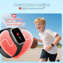 Smart Watch for Kids Girls Boys No APP/Phone Needed, 1.8" IP68 Waterproof Sport Kids Watch Pedometer, Heart Rate, Sleep Monitor, Step Counter, 12 Puzzle Games for Girls Boys Teens 6-16 by TinyTreasures Baby Boutique