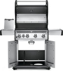 Napoleon Rogue 525 Natural Gas Grill with Range Side Burner, Stainless Steel, Durable 4-Burner Cooking by GreenHaven Gardens