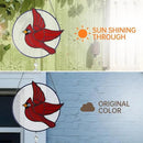 Cardinal Stained Glass Suncatchers for Windows Hangings Decorative,Red Love Birds Sun Catchers with Crystal Indoor Ornaments,Memorial Gifts for Women,Sun Catchers by GreenHaven Gardens