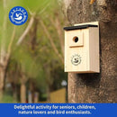 2 Pack Bird Houses for Outside,Bird House kit,Hummingbird House,Blue Bird House Outdoor Wren Swallow Finch by CozyNest Decor