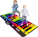 SUNLIN 6 ft. Floor Piano Mat for Kids & Toddlers, Giant Piano Mat, 24 Keys, 10 Built in Songs, 8 Instrument Sounds, Record & Playback, Song Booklet, Musical Toy Gift for Boys & Girls Age 3 4 5 6 7 8 9 by TinyTreasures Baby Boutique
