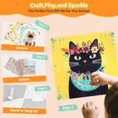 Marlrin Cats Craft Kits for Kids Ages 4-8, Arts and Crafts Kits,Craft Kit for Girls 6-8,Diamond Painting Toys for Girls 5-7,Birthday and Christmas Gift for Kids Ages 3, 4, 5, 6, 7, 8 by TinyTreasures Baby Boutique