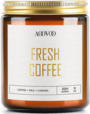AOOVOO Fresh Coffee Candles - 9 oz Scented Candles, Aromatherapy Candle, Soy Candle for Home Scented by CozyNest Decor