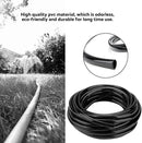 10M Irrigation Watering Hose Systems, 8/11mm PVC Flexible Pipe Drip Hose Tubing Watering Equipment,for Greenhouse flower plants lawn Garden by GreenHaven Gardens