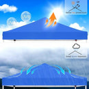 10x10ft Pop Up Canopy Tent,Heavy Duty Waterproof Folding Tent for Camping Parties Events Parties,Outdoor Canopy,Portable Sun Shelter,3 Adjustable Height(Blue) by GreenHaven Gardens
