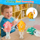 USB Rechargeable Dancing Octopus Baby Toy - Electric Crawling & Tummy Time Toy, Magical Musical Squid, Birthday for Kids Ages 1 2 3 4 5 6, Boys & Girls (Yellow) by TinyTreasures Baby Boutique
