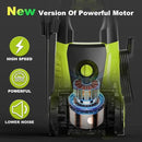 Pressure Washer, 5000PSI Max 3.6GPM with Foam Cannon 35FT Power Cord 4 Nozzles for Cars, Green by GreenHaven Gardens