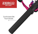 Zebco Splash Junior Spinning Reel and Fishing Rod Combo, 4-Foot 2-Piece Fishing Pole, Size 10 Reel, Changeable Right- or Left-Hand Retrieve, Pre-Spooled with 6-Pound Zebco Line by TinyTreasures Baby Boutique