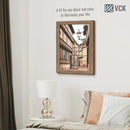VCK 11x17 Picture Frame Set of 3 - Brown Walnut, Natural Textured Solid Wood Picture Poster Frame, Wall Gallery Frame