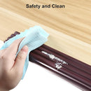 Baby Proofing Edge Corner Protector, 16.4 ft Edge Guards Padding with 3M Adhesive, Extra-Wide Soft Rubber Foam Padding, Furniture,Sharp Edge Safety Corner Edge Bumper Guard-Brown by TinyTreasures Baby Boutique