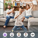 Mini Karaoke Machine for Kids Adult, Portable Bluetooth Karaoke Speaker with 2 Wireless Microphones for Home Party, Great Gifts for Boys and Girls Ages 4, 5, 6, 7, 8,9,10,11, 12+ Years Old by TinyTreasures Baby Boutique