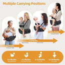 Baby Hip Seat Carrier, Ergonomic Waist Stool for Child Infant with Adjustable Strap Pocket Soft Base, Baby Hip Carrier for Newborns & Toddlers by TinyTreasures Baby Boutique