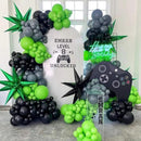 130pcs Lime Green Balloons Different Sizes 18" 12" 10" 5" Light Green Balloons for Birthday Dinosaur Baby Shower St. Patrick's Day Summer Jungle Forest Safari Party Decorations by CozyNest Decor