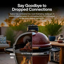 Sync Gold Wireless WiFi Meat Thermometer, 2 Slim Probes, 6 Sensors, 10x Stronger Signal, ±0.5℉ Accuracy, Smart Base Direct Setup, Reliable Reading Through Kamado Grill, BBQ, Oven, Smoker, Air Fryer by CozyNest Decor