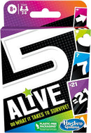 Hasbro Gaming 5 Alive Card Game, Fast-Paced Game for Kids and Families, Easy to Learn, 2 to 6 Players, Fun Summer Activities, Vacation Travel Essentials, Ages 8+ by TinyTreasures Baby Boutique