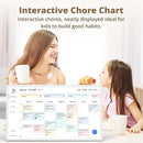 Dragon Touch 32" Digital Calendar Chore Chart – 1080P Full HD Interactive Touchscreen, Smart Family Planner, Hearth Display Digital Calendar Wall & Desk Mountable for Seamless Scheduling by TinyTreasures Baby Boutique