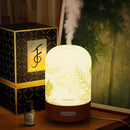 Aromatherapy Essential Oil Diffuser with Jasmine Oil, 6 in 1 Ultrasonic 100ML Aromatherapy Scent Humidifier Vaporizer with Dense fine Mist, Timer, Auto-Off (Summer-Jasmine) by TinyTreasures Baby Boutique
