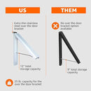 InstaHanger - Wall Mounted Drying Rack - The Original Collapsible Clothes Drying Rack and Storage by CozyNest Decor
