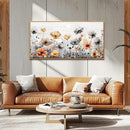 ZUITINGHUA Wood Framed Canvas Wall Art For Living Room Wall Decor For Bedroom Office Wall Decorations Flowers Landscape Paintings Farmhouse Pictures Artwork Room Aesthetic Home Decor 20x40 In by CozyNest Decor