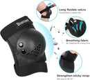 BOSONER Kids/Youth Knee Pad Elbow Pads for Roller Skates Cycling BMX Bike Skateboard Inline Rollerblading, Skating Skatings Scooter Riding Sports by TinyTreasures Baby Boutique