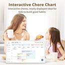 Dragon Touch 27 inch Digital Calendar Chore Chart – Interactive Touchscreen, Smart Family Planner, Hearth Display Desk Digital Calendar Seamless Scheduling by TinyTreasures Baby Boutique