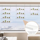 Hanging Clear Window Plant Shelves, Height Adjustable Acrylic Window Plant Hanger, 3-Tier Sturdy Window Sill Plant Shelf for Indoor Window Grow Herbs, Succulents, Flower by GreenHaven Gardens