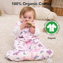 Yoofoss Baby Sleep Sack 0-6 Months, 1.5 Tog Baby Wearable Blanket with 2-Way Zipper, 100% Cotton Organic Fabric Winter Infant Sleeping Sack, Warm Soft Comfy by TinyTreasures Baby Boutique