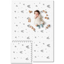 XL Baby Play Mat-72”x 48” Puzzle Play Mat,with 6 Foam Floor Tiles,Waterproof,Interlocking Foam Baby Mat for Babies&Toddlers,Expandable Tiles with Edges,Tummy Time Mat(Love) by TinyTreasures Baby Boutique