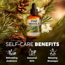 Kukka Pine Essential Oil for Diffuser - 4 Fl Oz - 100% Pure Natural Pine Oil, Woody Scent, for Candle & Soap Making Scent DIY by CozyNest Decor