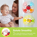 ALASOU 3PCS Pop Suction Cup Spinner Toys for 1 Year Old Boy Girl|Novelty Spinning Tops Toddler Toys Age 1-2|Sensory Baby Bath Toy for Toddlers 1-3|12 18 Months Boy Birthday Gift for Infant by TinyTreasures Baby Boutique