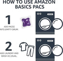 Amazon Basics Laundry Detergent Pods, 120 Pacs for 120 Medium Loads, Lavender Scent, (Previously Solimo) (Pack of 2) by CozyNest Decor