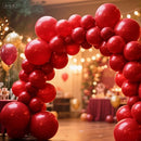 140pcs Red Round Balloons Different Sizes 18 12 10 5 Inch Latex Balloons for Arch Decoration Party Balloon Kit for Graduation Birthday Party Wedding Balloon Baby Shower Decoration by TinyTreasures Baby Boutique