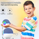 Karaoke Microphone Machine Toys for Kids Adults, Mini Portable Bluetooth Speaker with 2 Wireless Mics, Christmas Birthday Gifts for Boys Girls Ages 3 4 5 6 7 8 9 10 11 12+ Year (Blue) by TinyTreasures Baby Boutique