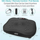 AXV Vibration Plate Exercise Machine Whole Body Workout Vibrate Fitness Platform Lymphatic Drainage Machine for Weight Loss Shaping Toning Wellness Home Gyms Workout by CozyNest Decor