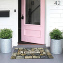 CHICHIC 18 x 30 Inch Square Welcome Door Mat Front Doormat Outdoors for Home Entrance Outdoors Mat for Outside Entry Way Doormat Entry Rugs, Heavy Duty Non Slip Rubber Back Low Profile by CozyNest Decor