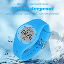 Kids Watches for Girls Boys Digital Sport Watch with Step Counter Pedometer Vibration Alarm Clock, No App Waterproof Fitness Tracker Kids Watch Boys Girls Teens Students Ages 5-16 by TinyTreasures Baby Boutique