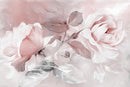 Pink Watercolor Peony Floral Mural Wallpaper Rose Flower Wall Mural for Living Room Bedroom Dining Room Office(Not Self-Adhesive) by TinyTreasures Baby Boutique