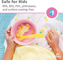 Re-Play 12 Oz. Toddler Bowls for Snack and Everyday Dining - Dishwasher and Microwave Safe - Made in USA - Set of 3-5.75" x 5.75" x 2" - Princess by TinyTreasures Baby Boutique