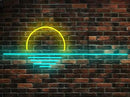 LED Decorative Lights USB Mountains Sunrise Sunset Led Neon Signs Home Decoration Wall Art Holiday Gift Brightness Adjustable 16.5''x9.5'' by CozyNest Decor