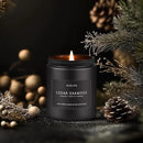 Cedar Oakmoss Candle | Scented Candles for Men - Soy Candles for Home Scented, Manly Candle for Bedroom, Man Gifts for Him/Friend -7oz by CozyNest Decor