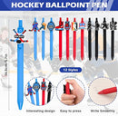 LiYiQ 72 Pcs Hockey Party Favors Hockey Team Gifts Hockey Goodie Bags Stuffers Hockey Ballpoint Pens Bookmark Card and Silicone Bracelet by TinyTreasures Baby Boutique